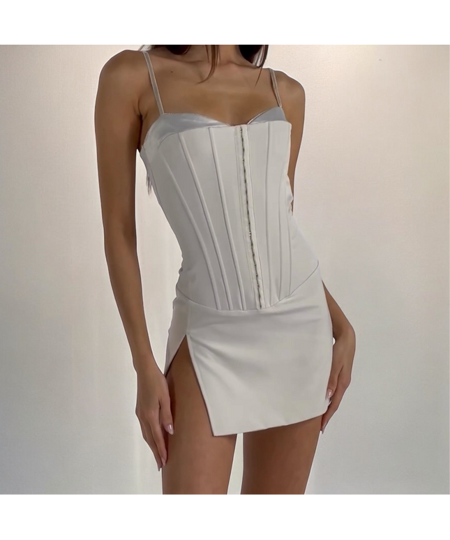ISLA DRESS BIANCO
