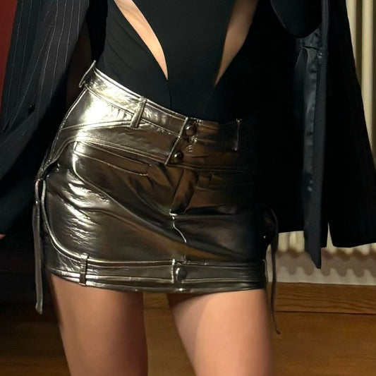 ELETTRA SKIRT METALIZZATA