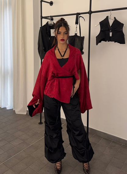 Lace up Heels Marrone Vintage