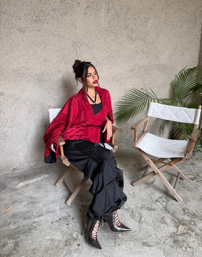 Lace up Heels Marrone Vintage