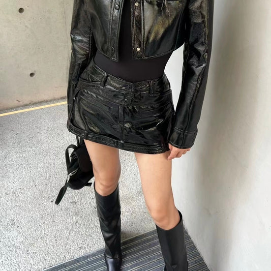 ELETTRA SKIRT NERA