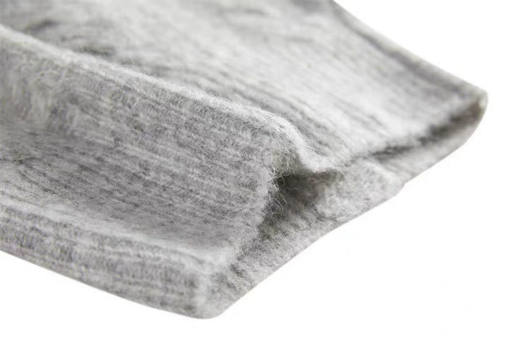 CARDIGAN GIOIELLI GRIGIO