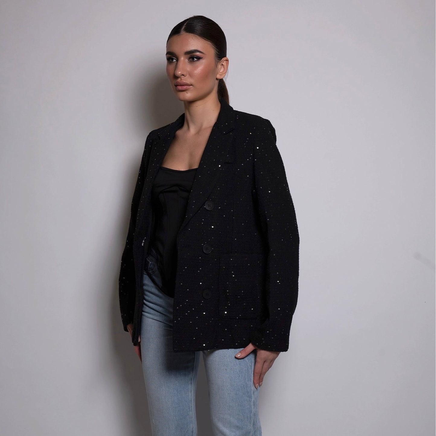 SELISE BLAZER NERO